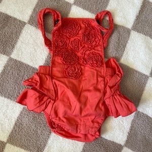 Baby Girl 9M Romper Petit Lem